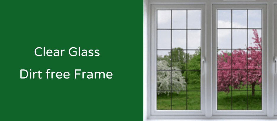 Kitchen window cleaning